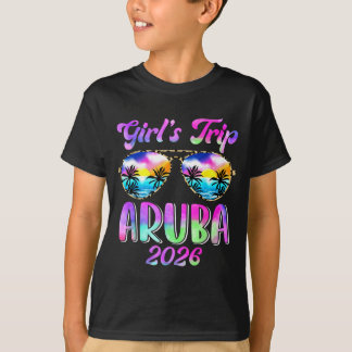 T-shirt Girls Trip Aruba 2026 Summer Beach Weekend