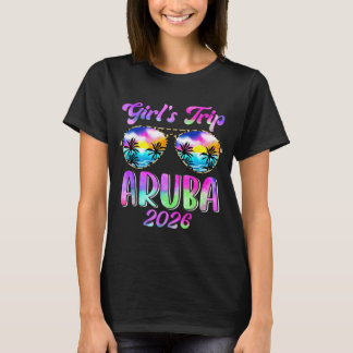 T-shirt Girls Trip Aruba 2026 Summer Beach Weekend