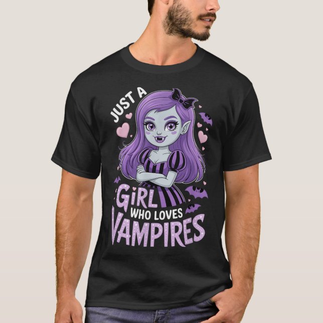 T-shirt Girls Vamre  (Devant)