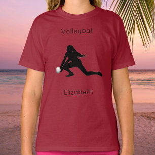 T-shirt Girls Volleyball