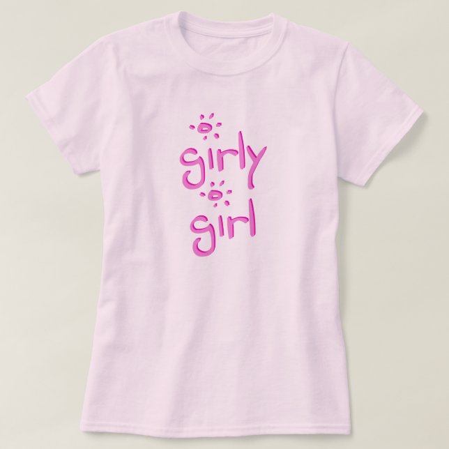 T-shirt Girly de fille (Design devant)