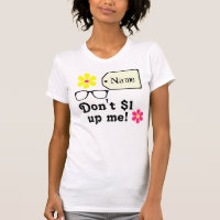 T-shirt Girly personnalisable de concurrent