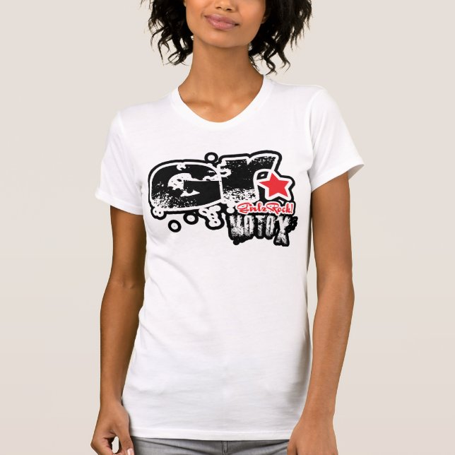 T-shirt GirlzRock ! - Disparaissent grands 2 : Moto X (Devant)
