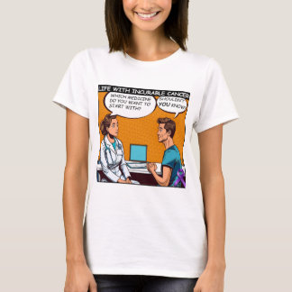 T-shirt GIST Le cancer incurable n'a pas de remède