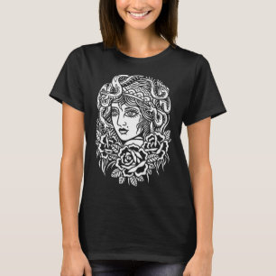 T-shirt Gitan Serpent Américain Traditionnel Tatouage Encr
