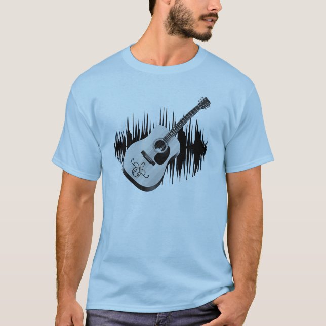 T-shirt gitare (Devant)