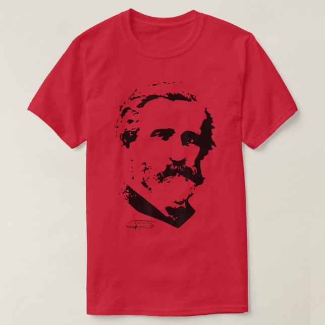 T-shirt Giuseppe Verdi Compositeur de musique classique Re (Design devant)