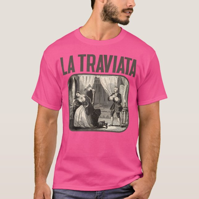 T-shirt Giuseppe Verdi La Traviata Opéra Conception Pour U (Devant)