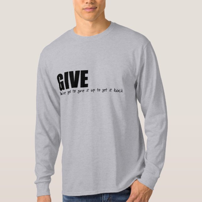 T-shirt give1 (Devant)
