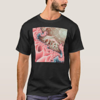 givrage rose avec des racines : détail 3