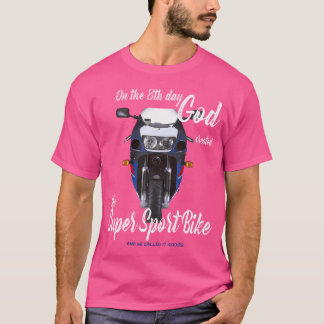 T-shirt Gixxergsxrracingmocyclemotorbikegod De La Huit