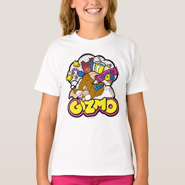 T-shirt Gizmo | Rêver de sucreries (Devant)
