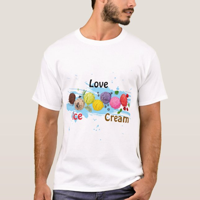 T-shirt glace  (Devant)