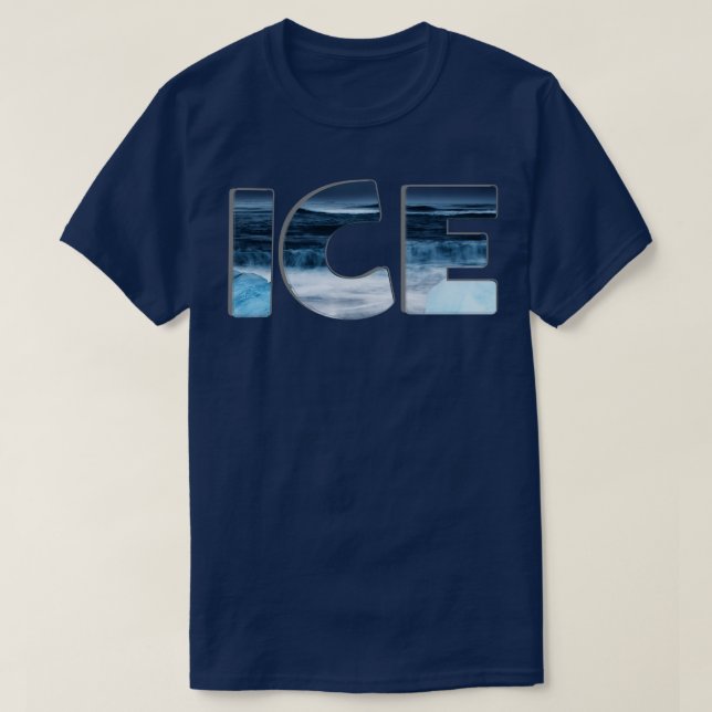 T-SHIRT GLACE 1 (Design devant)
