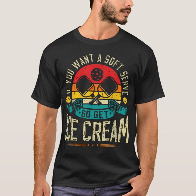 T-shirt Glace à Servir Douce (Devant)