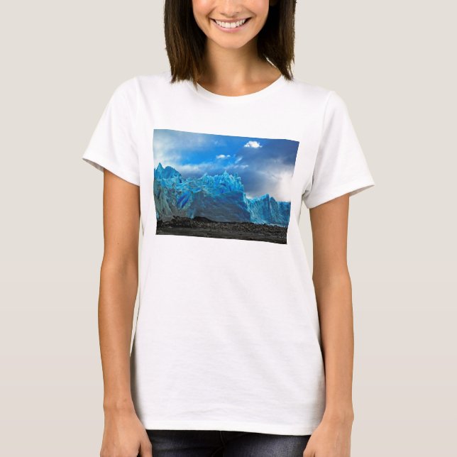 T-shirt Glace bleue - Perito Moreno (Devant)