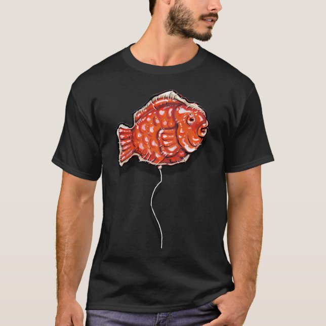 T-shirt Glace Crème Poisson Ballon (Devant)