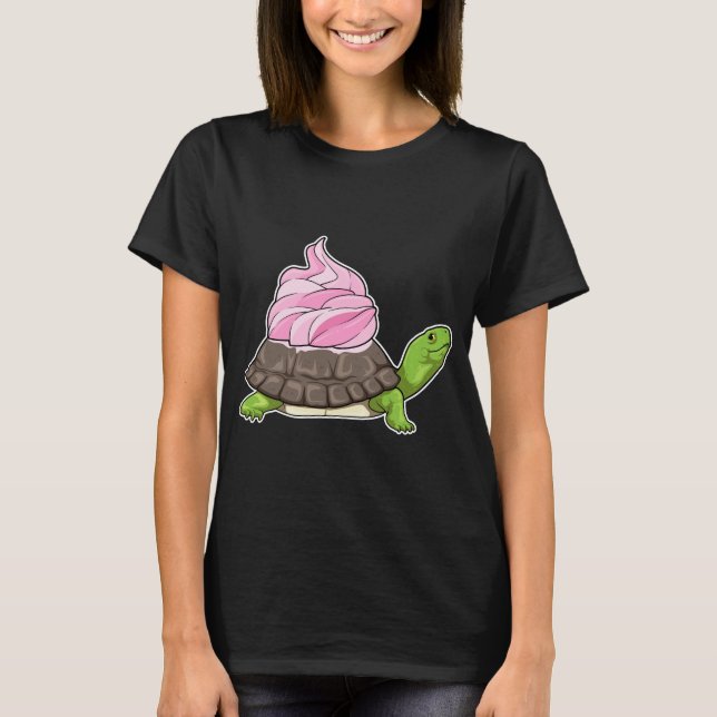 T-shirt Glace de tortue (Devant)