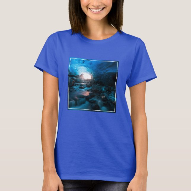 T-shirt Glace et neige | Glacier Mendenhall, Juneau, Alask (Devant)