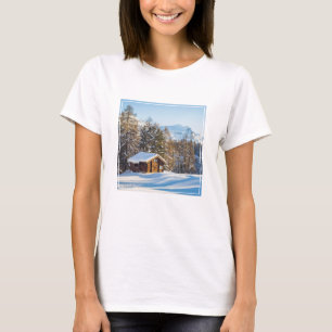 T-shirt Glace et neige   Journal d'hiver Cabine Alpes suis