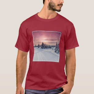 T-shirt Glace et neige   Lillehammer, Norvège