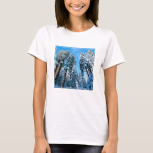 T-shirt Glace et neige   Parc national de Sequoia, Califor