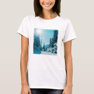 T-shirt Glace et neige   Réserve naturelle de l'Altaï, Rus