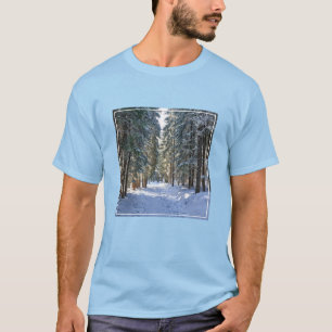 T-shirt Glace et neige Tatra Mountains, Pologne