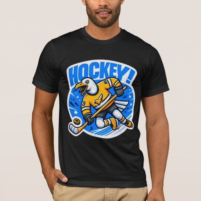 T-SHIRT GLACE HOCKEY-SEA GULL 2 (Devant)