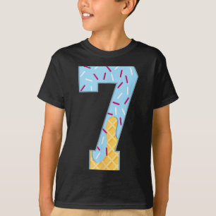 T-shirt Glace numéro 7 Dégoulinade 67 Couple de mèmes Cost