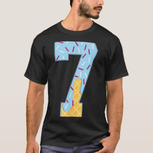 T-shirt Glace numéro 7 Dégoulinante 67 Mème Couple Hallowe