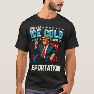 T-shirt Glace Profitez D'Une Glace Froid Gl De Déportation