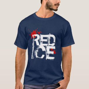 T-shirt Glace rouge (hockey)
