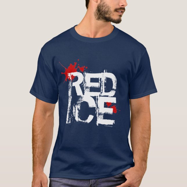T-shirt Glace rouge (hockey) (Devant)
