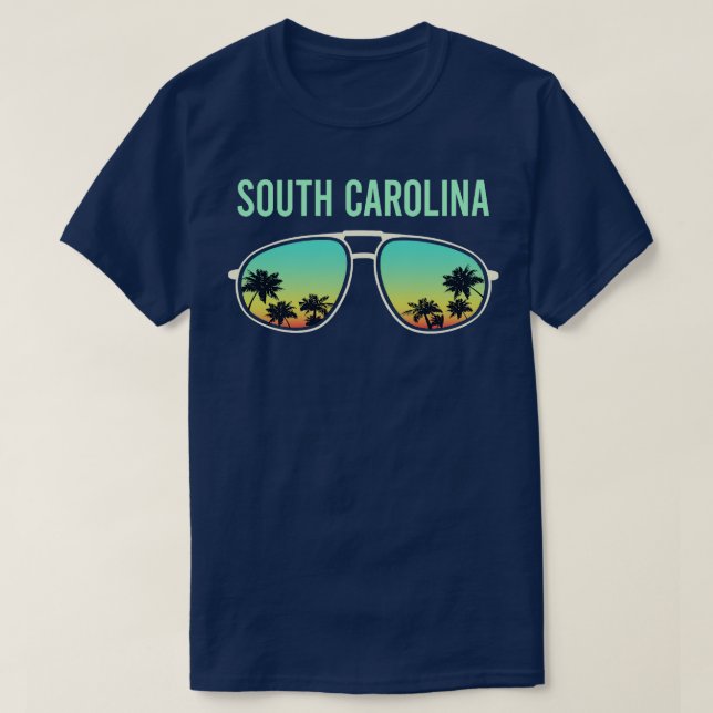 T-shirt Glaces de nature Caroline du Sud (Design devant)