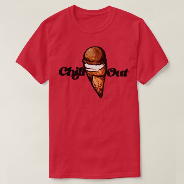T-shirt Glaces réfrigérées (Design devant)