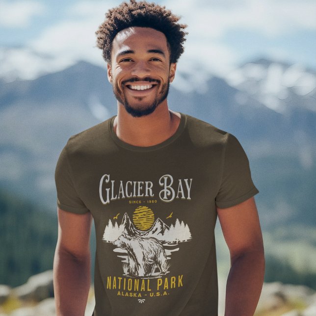 T-shirt Glacier Bay National Park Cute Forest Landscape (Créateur téléchargé)