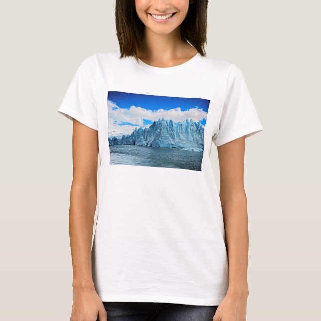 T-shirt Glacier de Perito Morena, Patagonia (Devant)