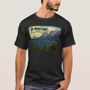 T-shirt Glacier du lac St. Mary NP
