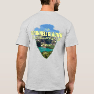 T-shirt Glacier Grinnell (pointe de flèche)