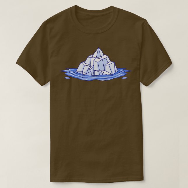 T-shirt Glacier Iceberg (Design devant)