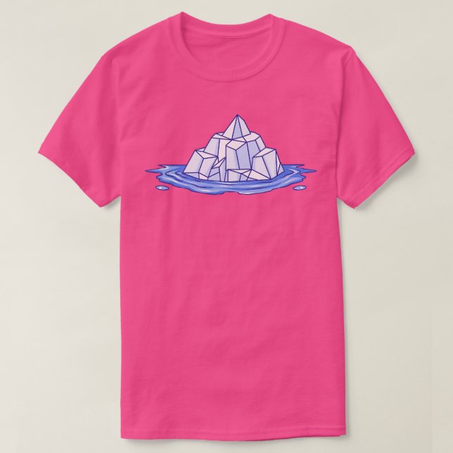 T-shirt Glacier Iceberg (Design devant)