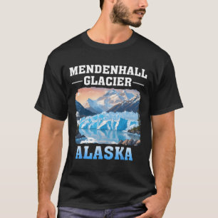 T-shirt Glacier Mendenhall Alaska Randonnée Camping Extéri
