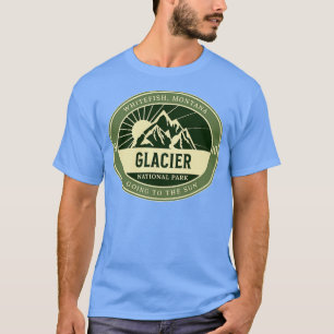 T-shirt Glacier National Park Est 1910 Whitefish Montana G