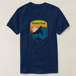 T-shirt Glacier Peak Washington Sunrise