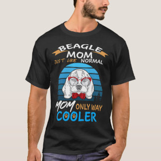 T-shirt Glacière de maman de 5 Beagle
