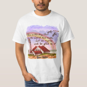 T-shirt Glad Christian Lighthouse