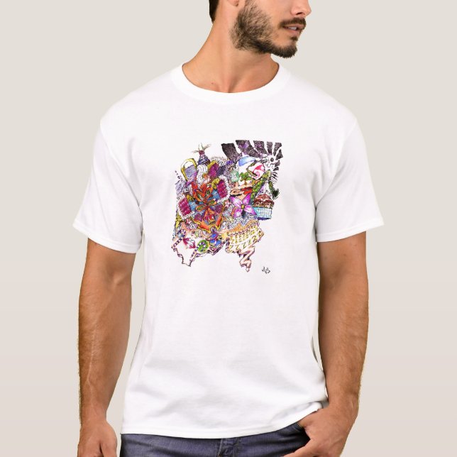 T-shirt Glad_I__m_Not_Precedent (Devant)