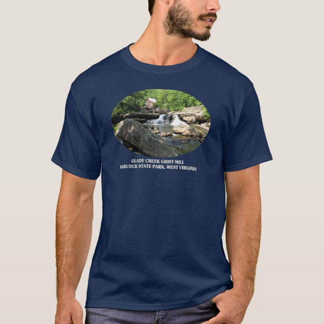 T-SHIRT GLADE CREEK GRIST MILL— (Devant)