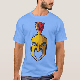 T-shirt Gladiateur de guerrier grec casque spartiate